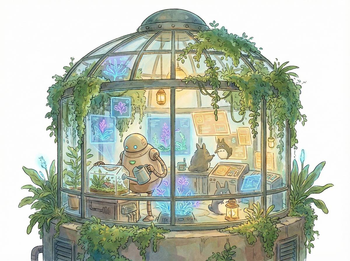 小马拉大车AI植物视频功能
