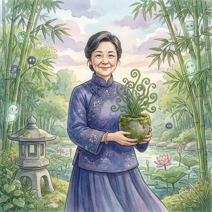 小马拉大车植物顾问王秀兰