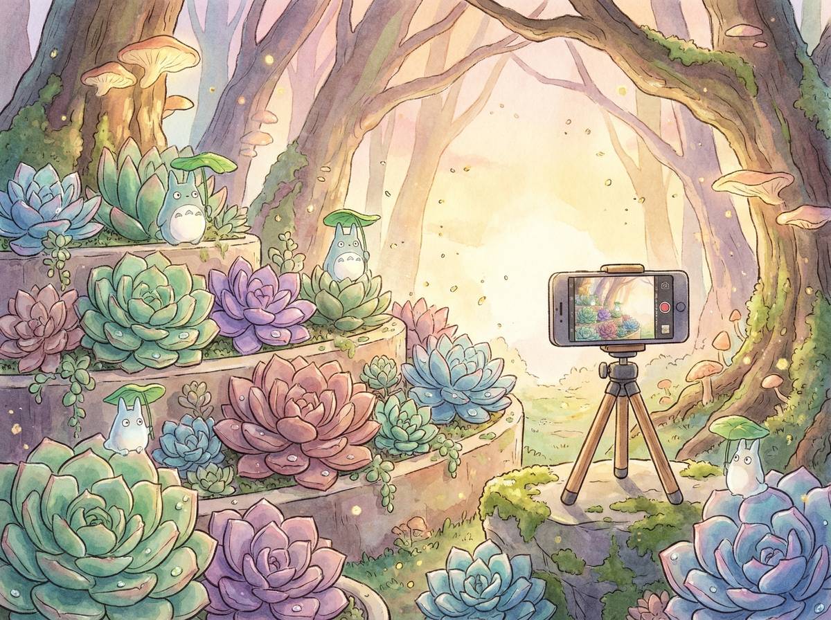 小马拉大车多肉植物视频合集